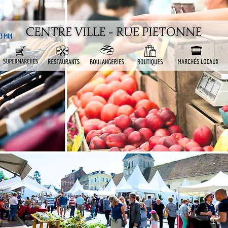 Contemporain Avec Terrasse En Centre * Lisieux