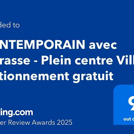 Apartment Contemporain Avec Terrasse - Plein Centre *