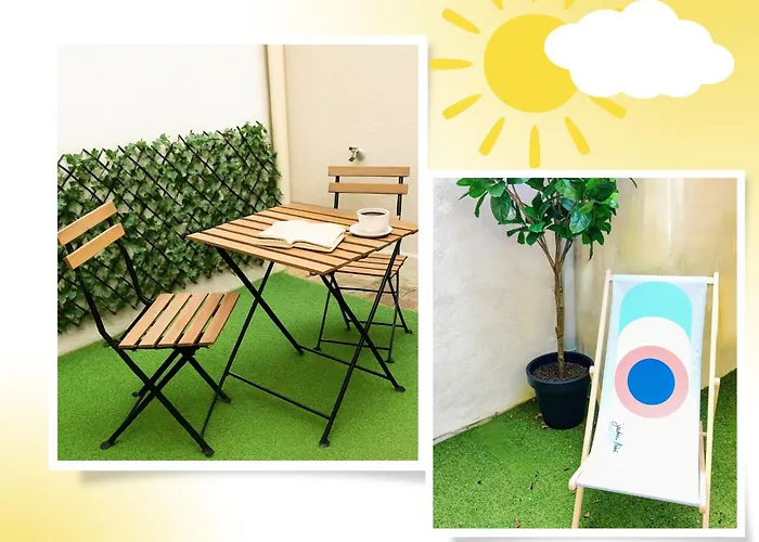 Contemporain Avec Terrasse En Centre